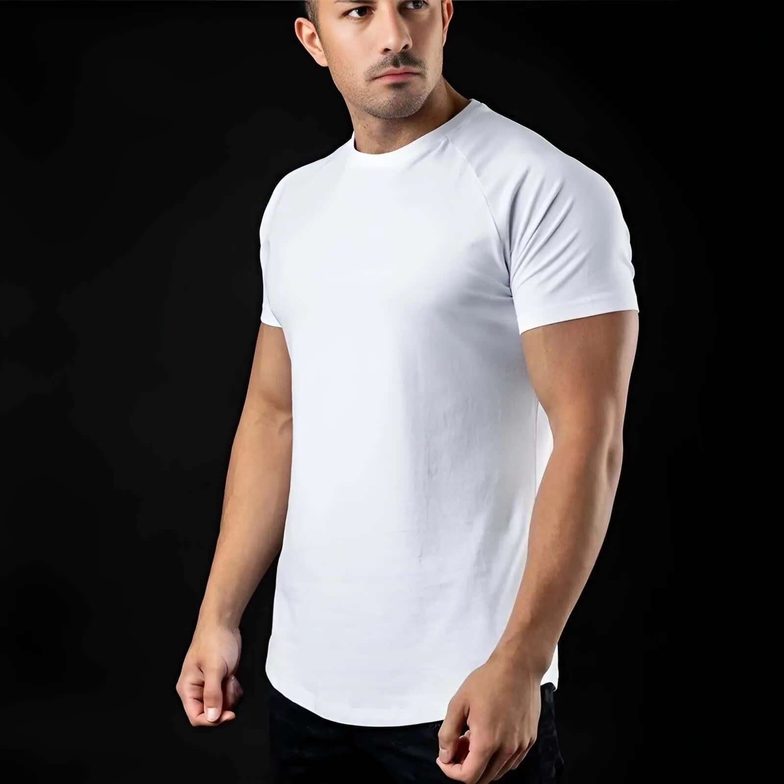 Men's Cotton Fitness T-Shirt Sizes M-2XL