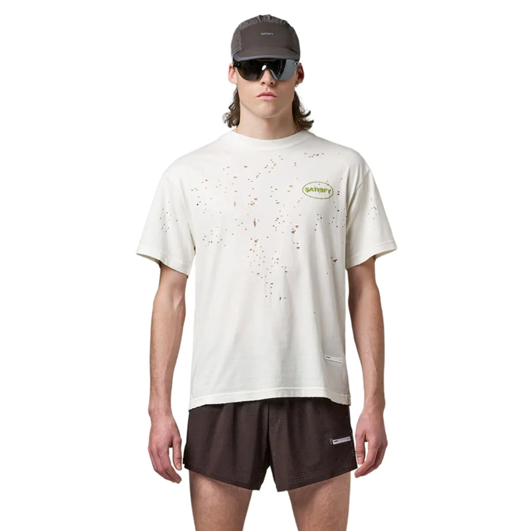 Mens Satisfy MothTech Running Tee