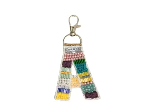 Multicolor 'A' Bag Handwork Charm