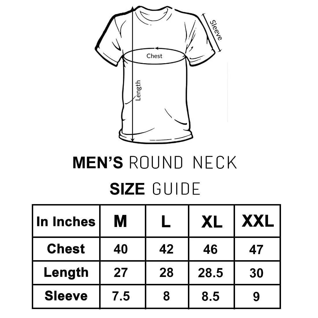 Nutcase Designer Round Neck Men's T-Shirt Wrinkle-Free Poly Cotton Tees - Heck Yeah Black