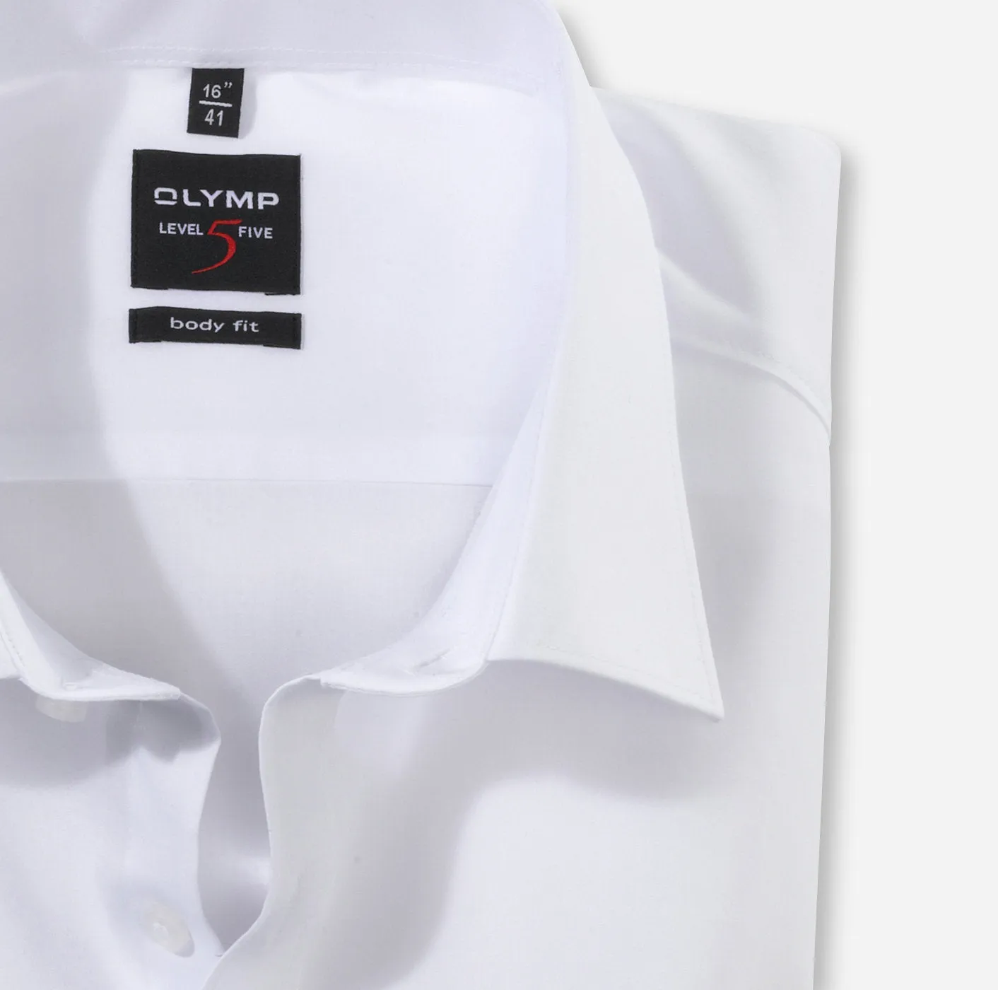 OLYMP -  Body Fit, White Shirt