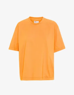 Oversized Organic T-Shirt - Sandstone Orange