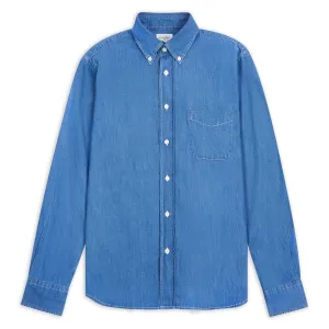 Pitt Cotton Shirt - Indigo