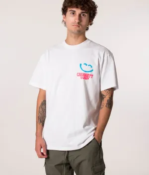 Relaxed Fit Happy Script T-Shirt