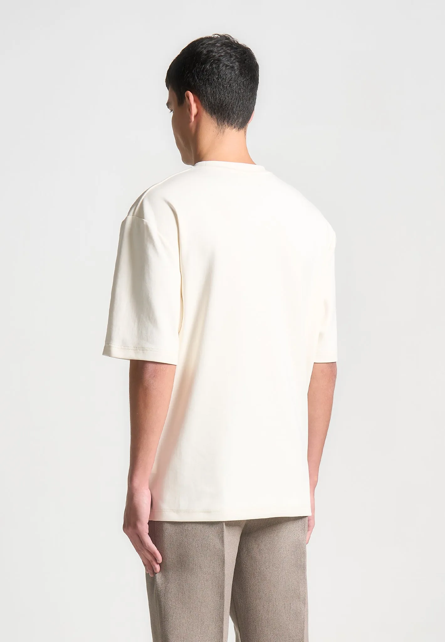 Relaxed Fit Éternel T-Shirt - Cream