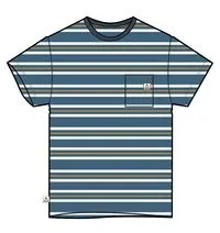 Retro Recycled Relaxed Fit T-Shirt - Blue Steel Marl