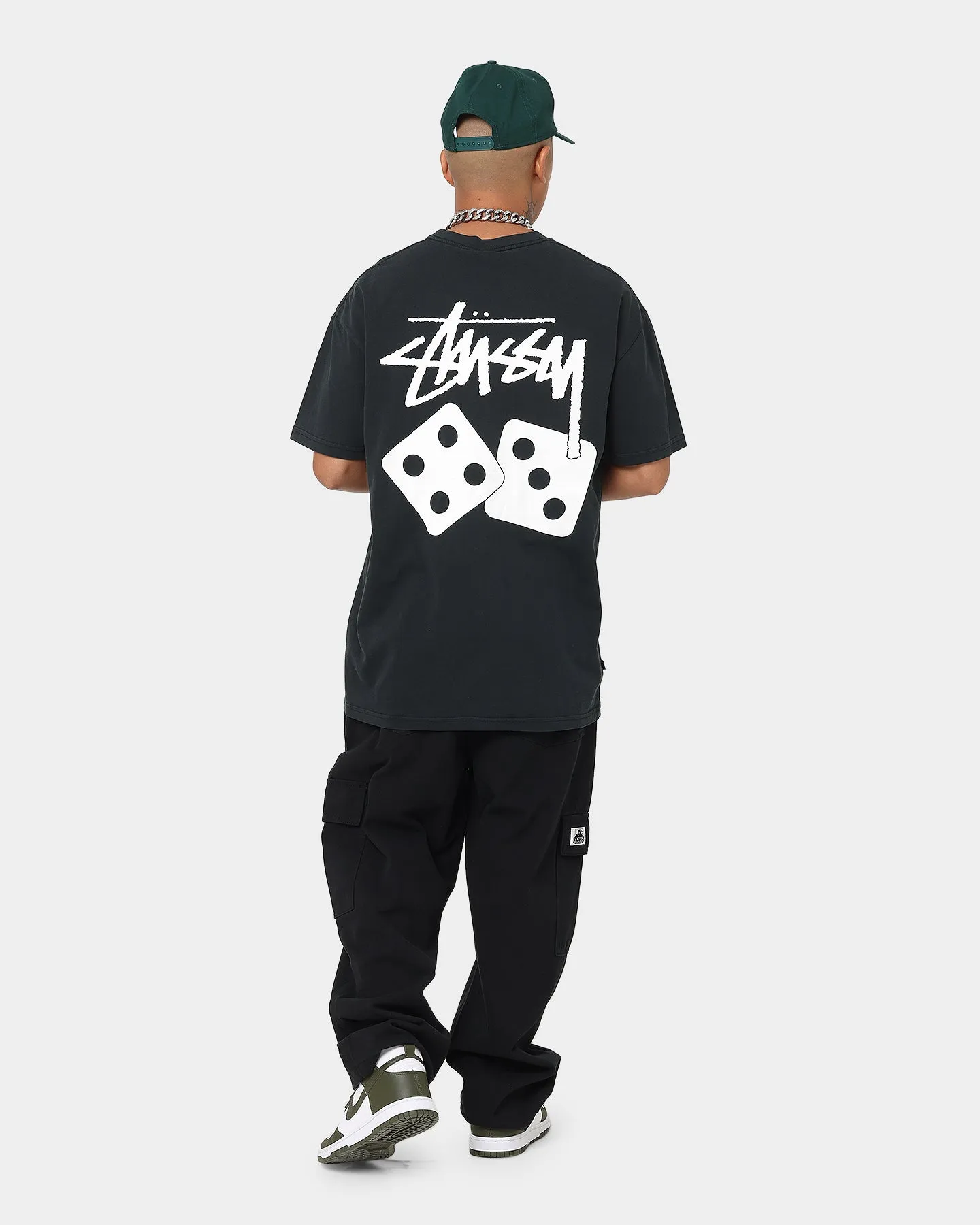 Stussy Dice 50/50 T-Shirt Pigment Black