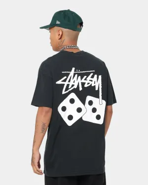 Stussy Dice 50/50 T-Shirt Pigment Black