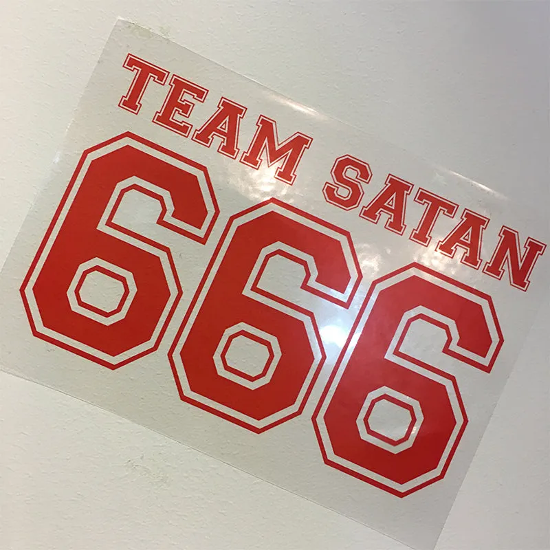 Team Satan Bumper Sticker