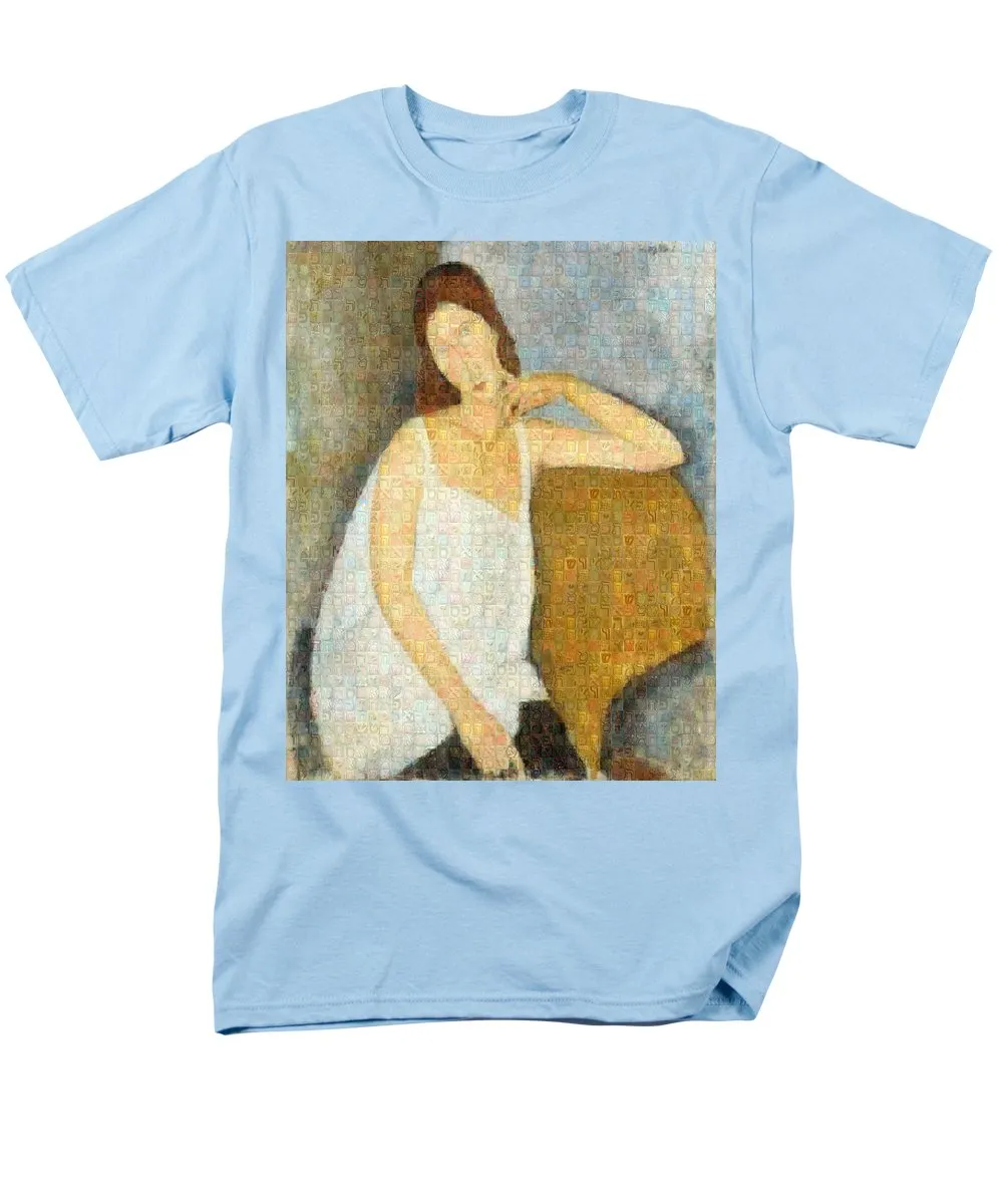 Tribute to Modigliani - 3 - Men's T-Shirt  (Regular Fit)