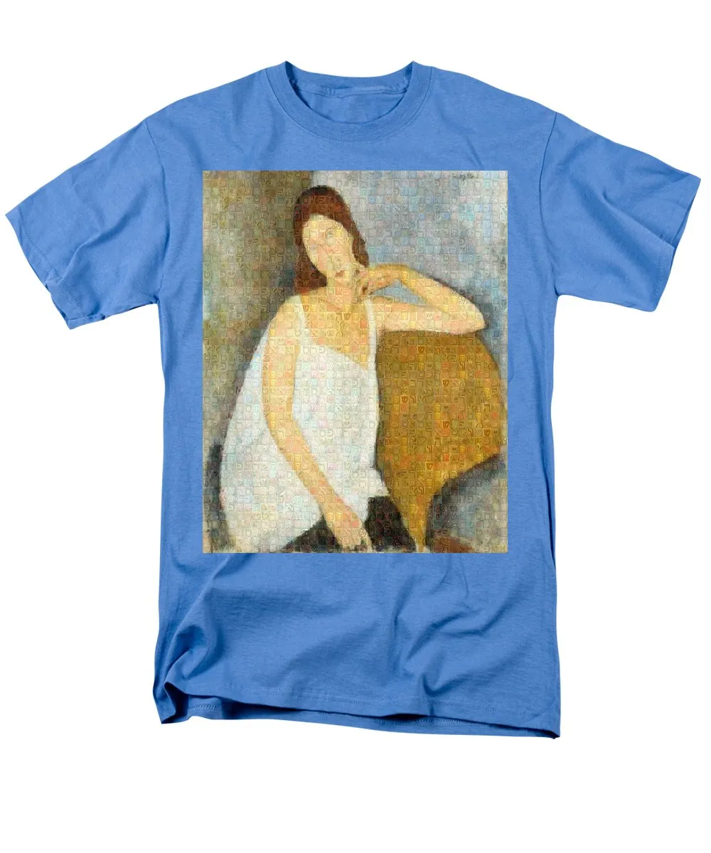 Tribute to Modigliani - 3 - Men's T-Shirt  (Regular Fit)