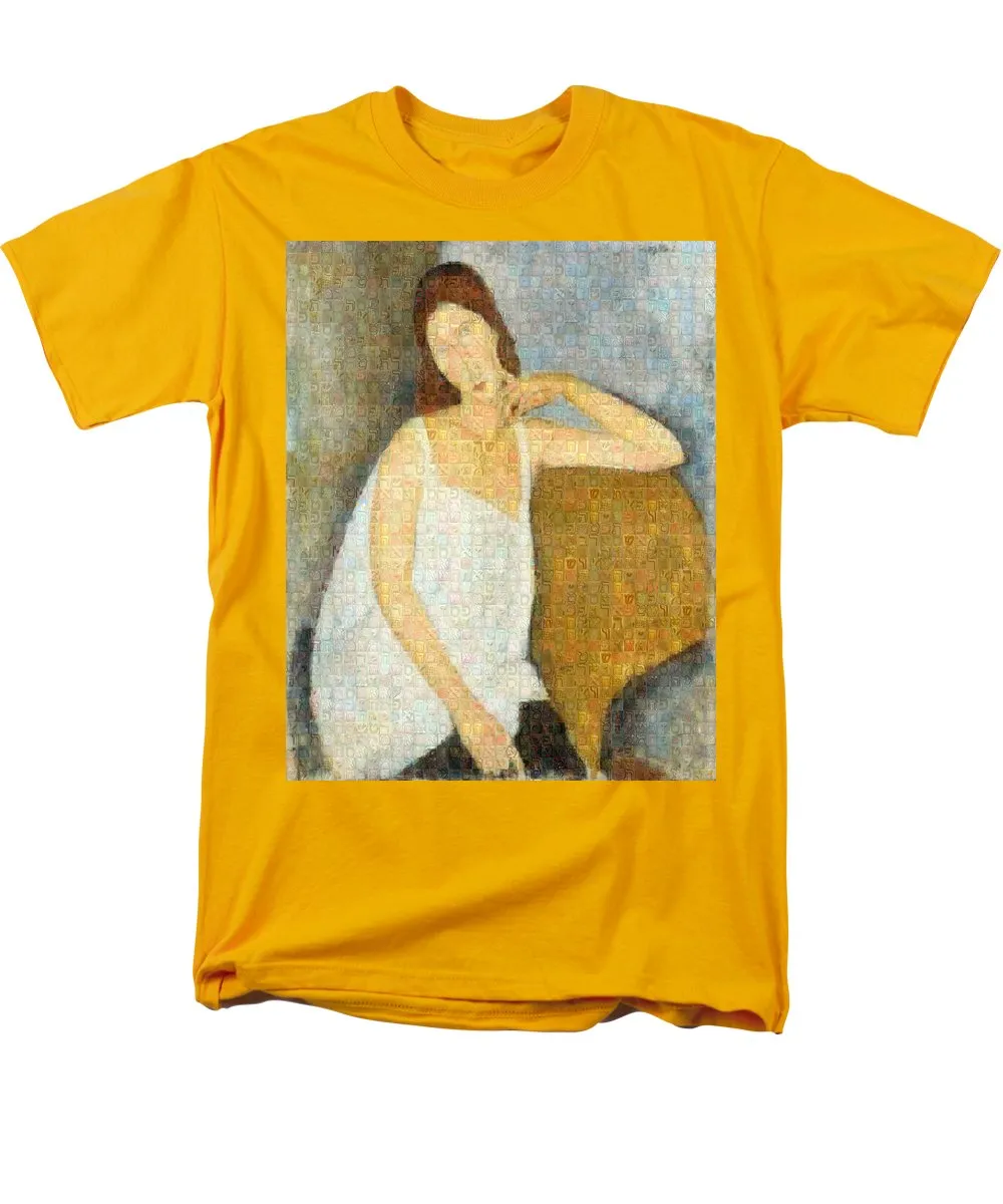 Tribute to Modigliani - 3 - Men's T-Shirt  (Regular Fit)