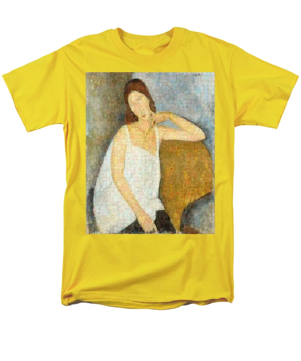 Tribute to Modigliani - 3 - Men's T-Shirt  (Regular Fit)