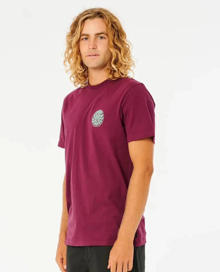 Wetsuit Icon Tee - Plum