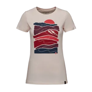 Womens LVLD Landscape Short Sleeve T-Shirt