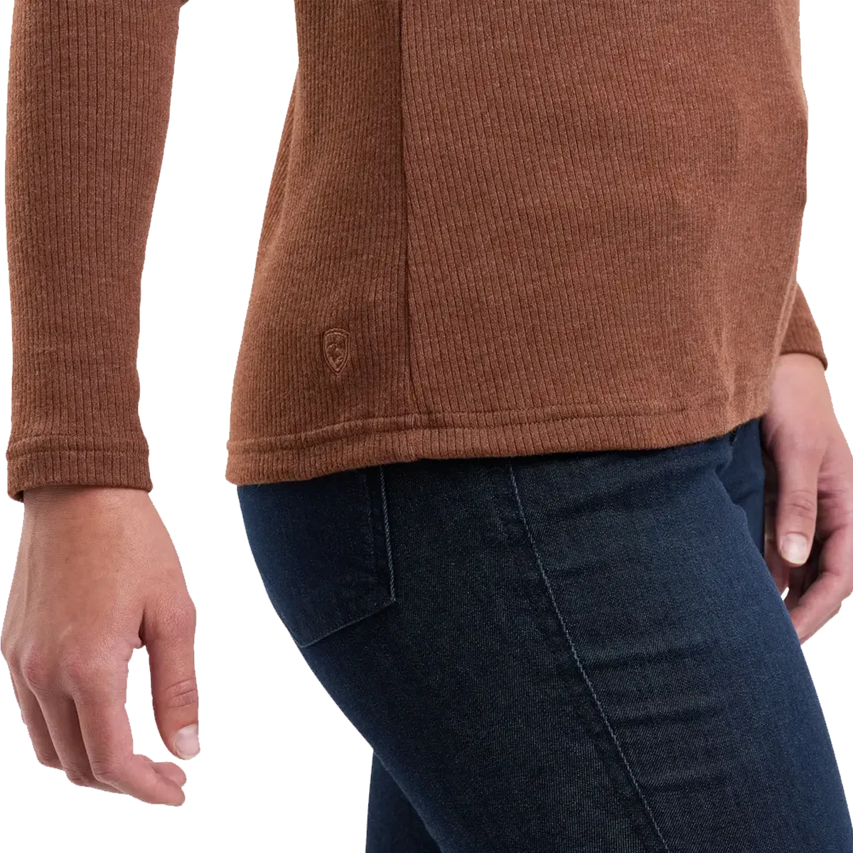 Women's Verona Ribbed Long Sleeve